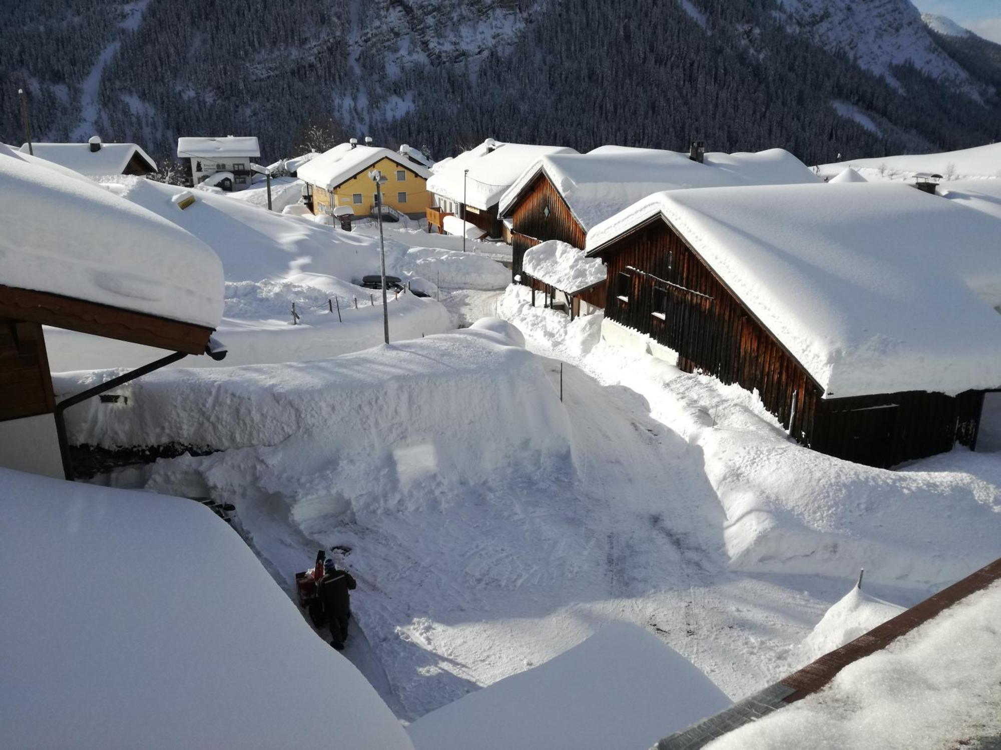 Haus Steinkarblick Und Berghaeusl Hotel Berwang Buitenkant foto